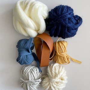 Yarn Pack For Weaving, Weaving Materials, Yarn Fiber Art