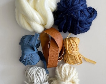 Yarn Pack For Weaving, Weaving Materials, Yarn Fiber Art
