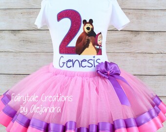 Masha and the Bear Tutu 6th birthday 