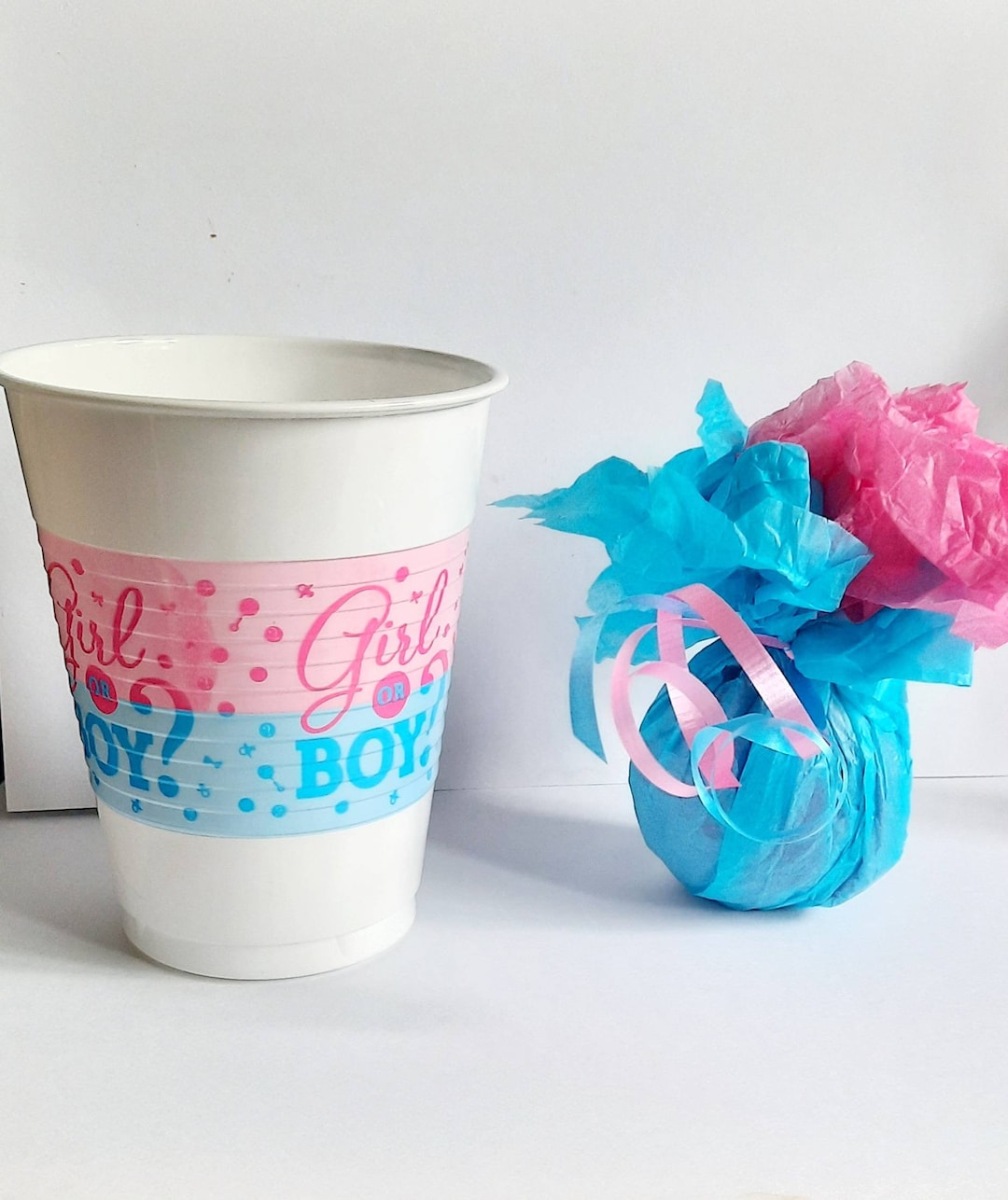 Gender Reveal Bath Bomb Gender Reveal Gender Reveal Party Etsy