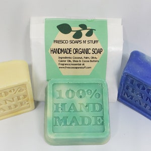 Guest Soaps, Soap Favors, Small Soaps, Travel Soaps, mini soap, sample soap, wholesale soap image 2