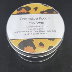 Paw Wax, Pet Paw Creme, Dog Paw Wax, Paw Protector