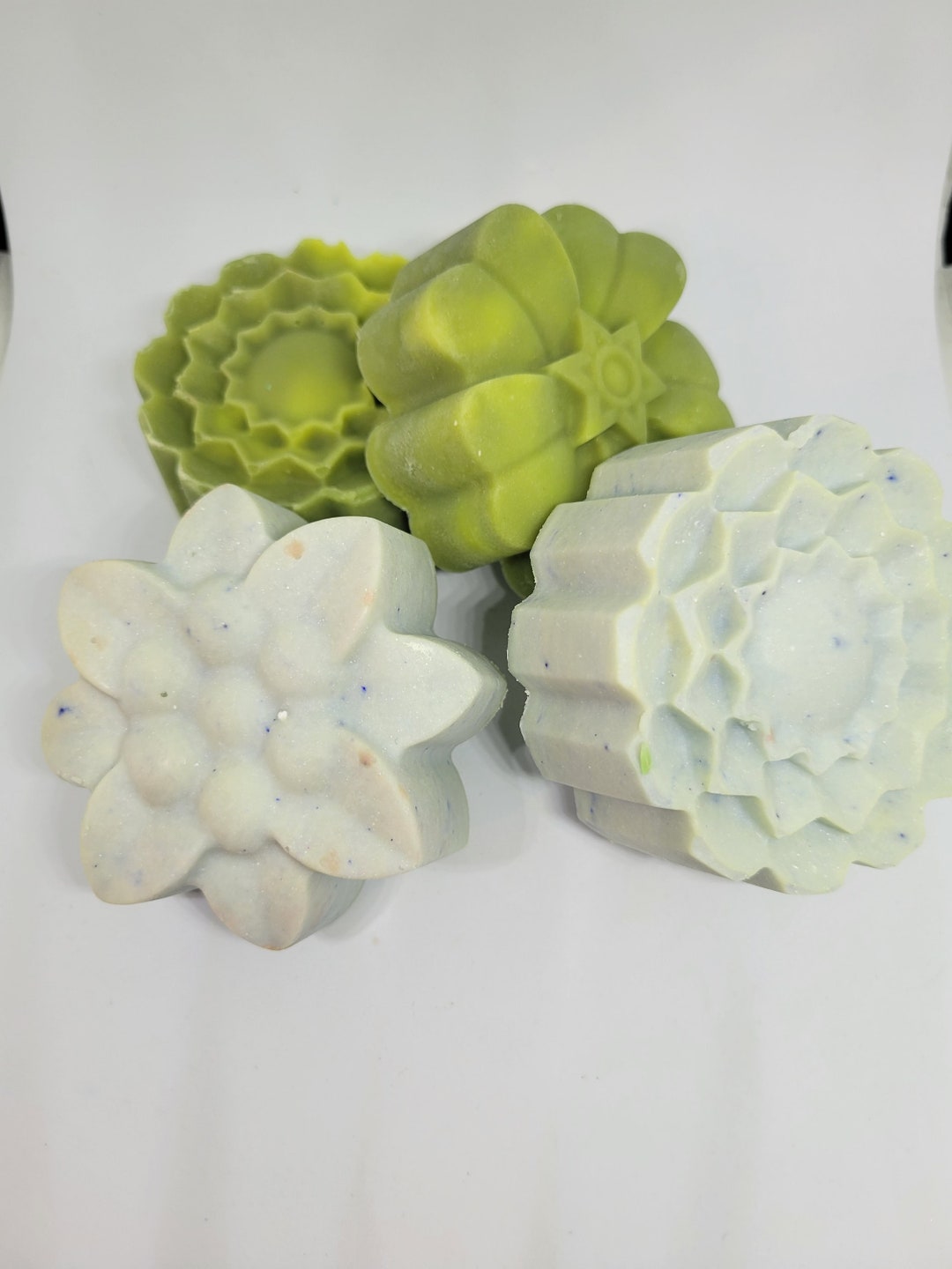Flower Shaped Soaps Lathering Soap Fresh Scent Soap Shea Etsy
