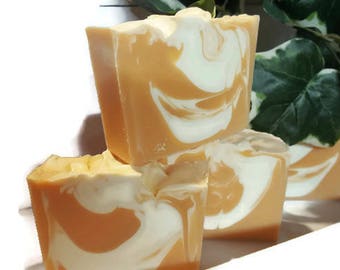 Orange Citrus Refresh Soap, Citrus Scent, invigorating, bright Citrus