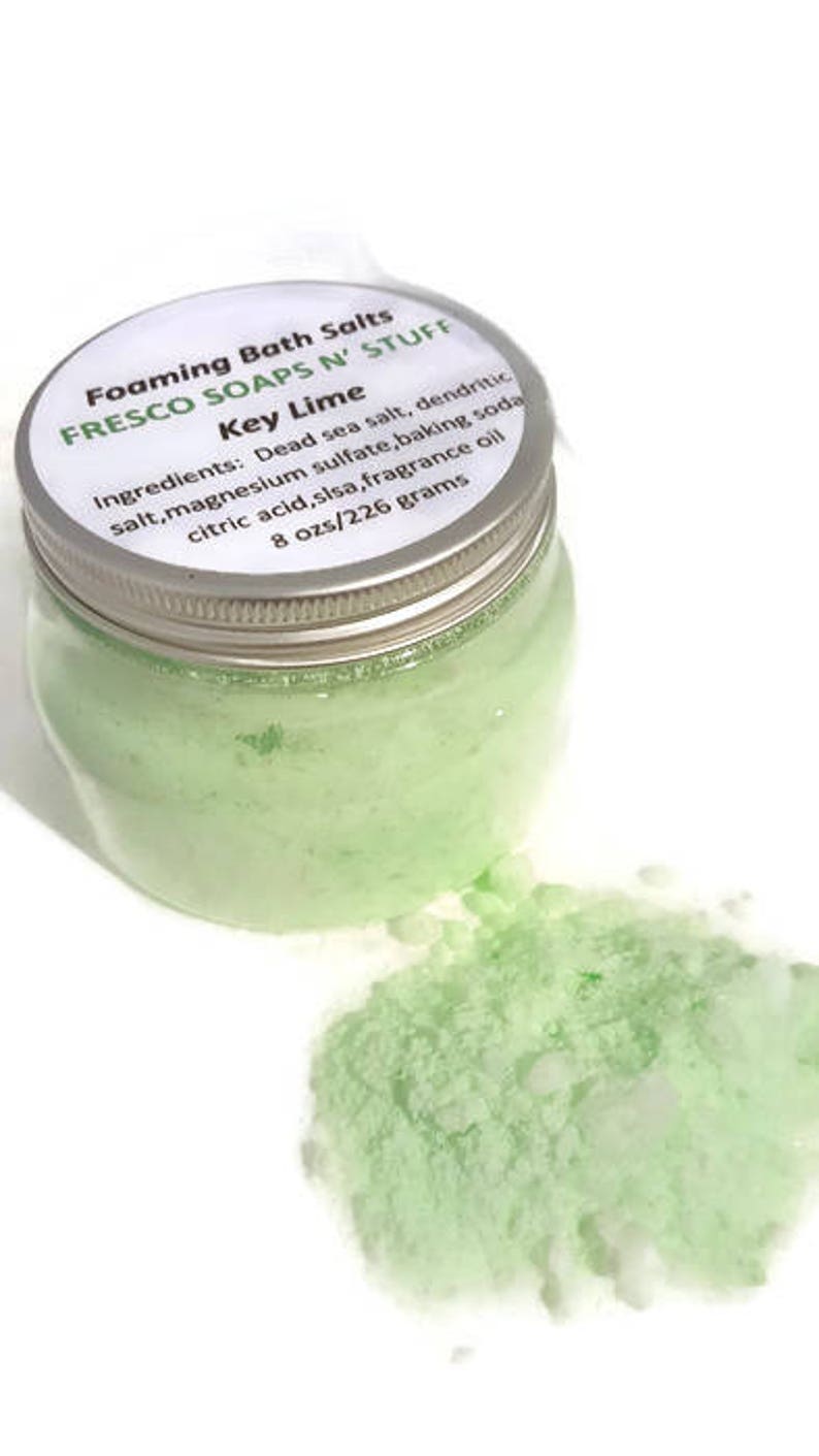 Foaming Bath Salts, Dead Sea Salt Soak, Bathtub Salt Soak, Soaking Bath