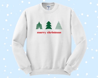 Merry Christmas Crewneck, Christmas Sweatshirt, Xmas Crewneck, Holiday Sweatshirt