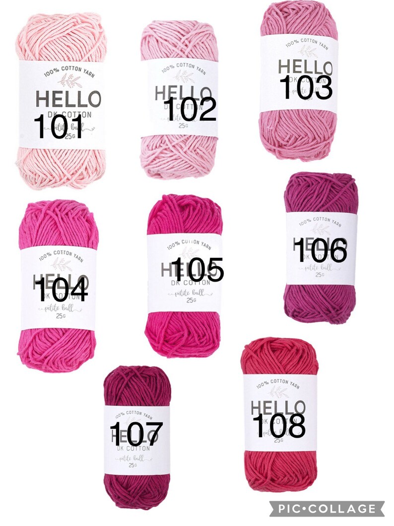 Pick Colors, Pure Cotton Yarn, Amigurumi Crochet Yarn, Punch Needle