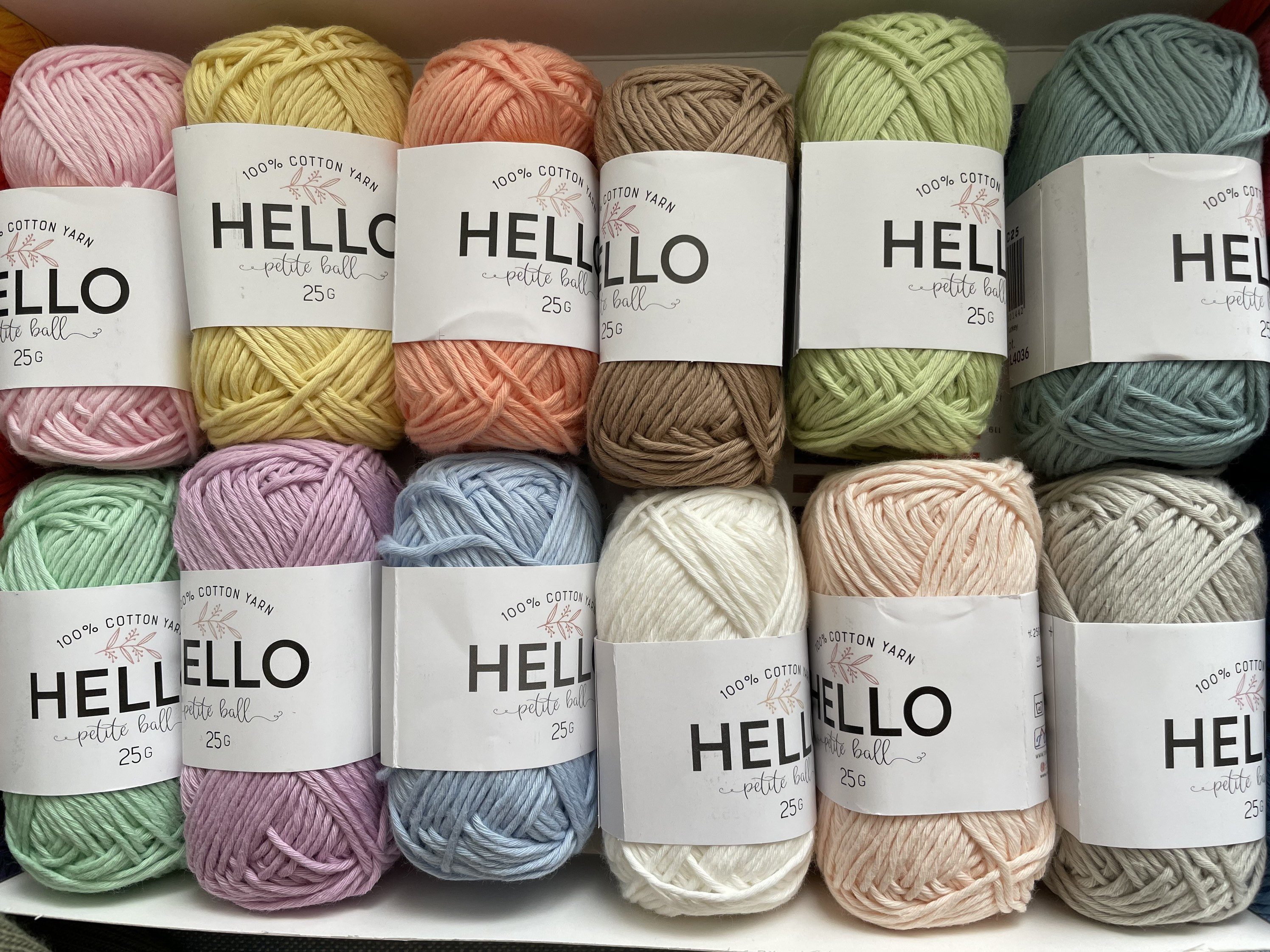 Punch Needle Yarn Pack, Amigurumi Yarn Set, Organic Cotton Yarn Set, Crochet  Yarn Set, Hello DK Yarn 