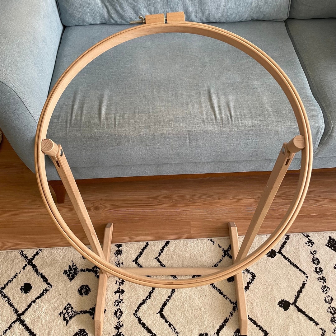 Large Quilt Hoop, Beech Embroidery Hoop, Rectangle Oval Quilt Frame, Hoop Floor Stand Etsy