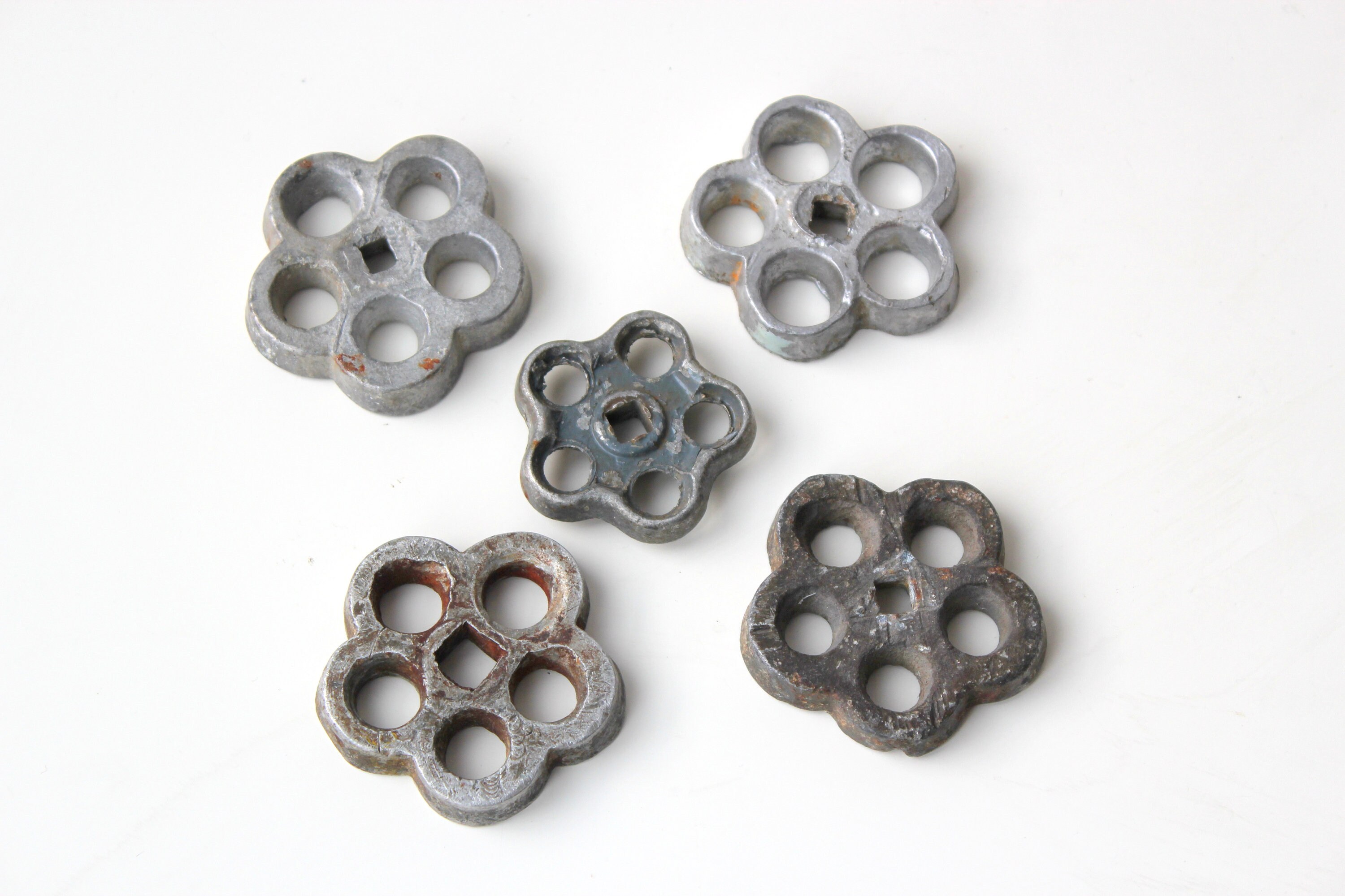 Set of 5 Water Tap Handles faucets Metal Spigot handle Water Etsy