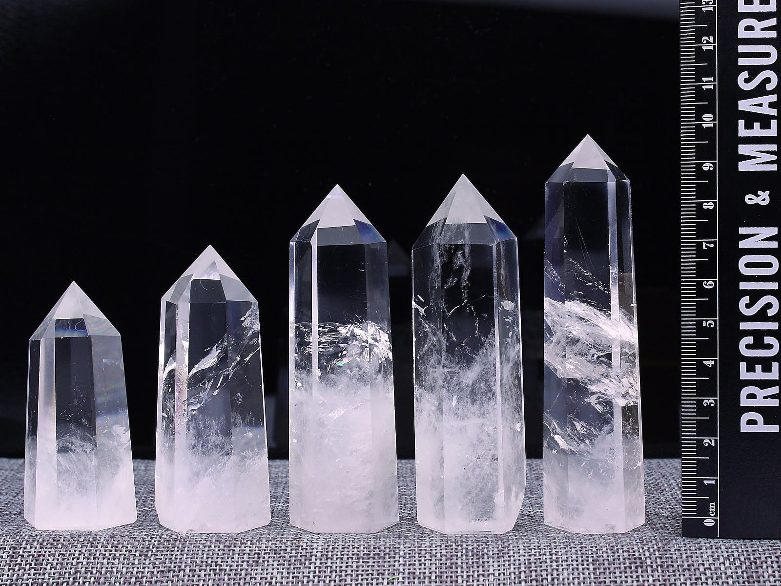 Details about   1PCS AAA 100% NATURAL Rock CLEAR QUARTZ CRYSTAL DT WAND POINT Healing hot 