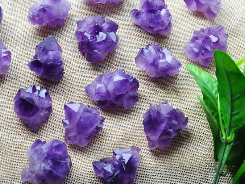 Natural High Quality Raw Amethyst Cluster Flower/amethyst Etsy