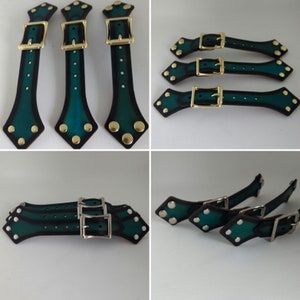 3 Kitsune Crafting Leather Straps