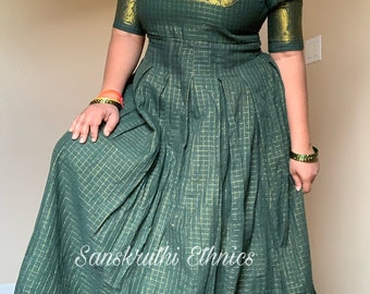 sungudi gown