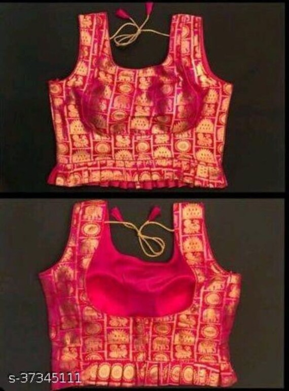 Readymade blouse / Designer blouse / Plus size blouse / Trendy blouses/cotton blouse/brocade blouse/ Indian wedding/ Diwali/ Navratri/