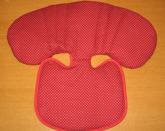 Head cushion replacement cover suitable for KING PLUS head cushion cover car seat cover Baezg made of cotton