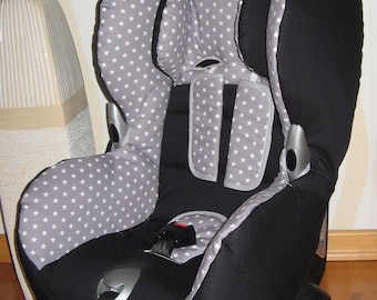 Ersatzbezug für Maxi Cosi Priori XP, SPS, Römer King Plus, TS Plus, Duo Plus, Quickfix Autositzbezug  Kindersitzbezug aus Baumwolle