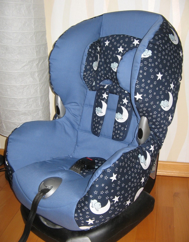 Ersatzbezug für Maxi Cosi Priori XP, SPS, Römer King Plus, TS Plus, Duo Plus, Quickfix Autositzbezug Kindersitzbezug aus Baumwolle Bild 1