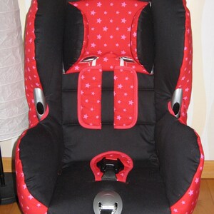 Ersatzbezug für Maxi Cosi Priori XP, SPS, Römer King Plus, TS Plus, Duo Plus, Quickfix Autositzbezug Kindersitzbezug aus Baumwolle Bild 2