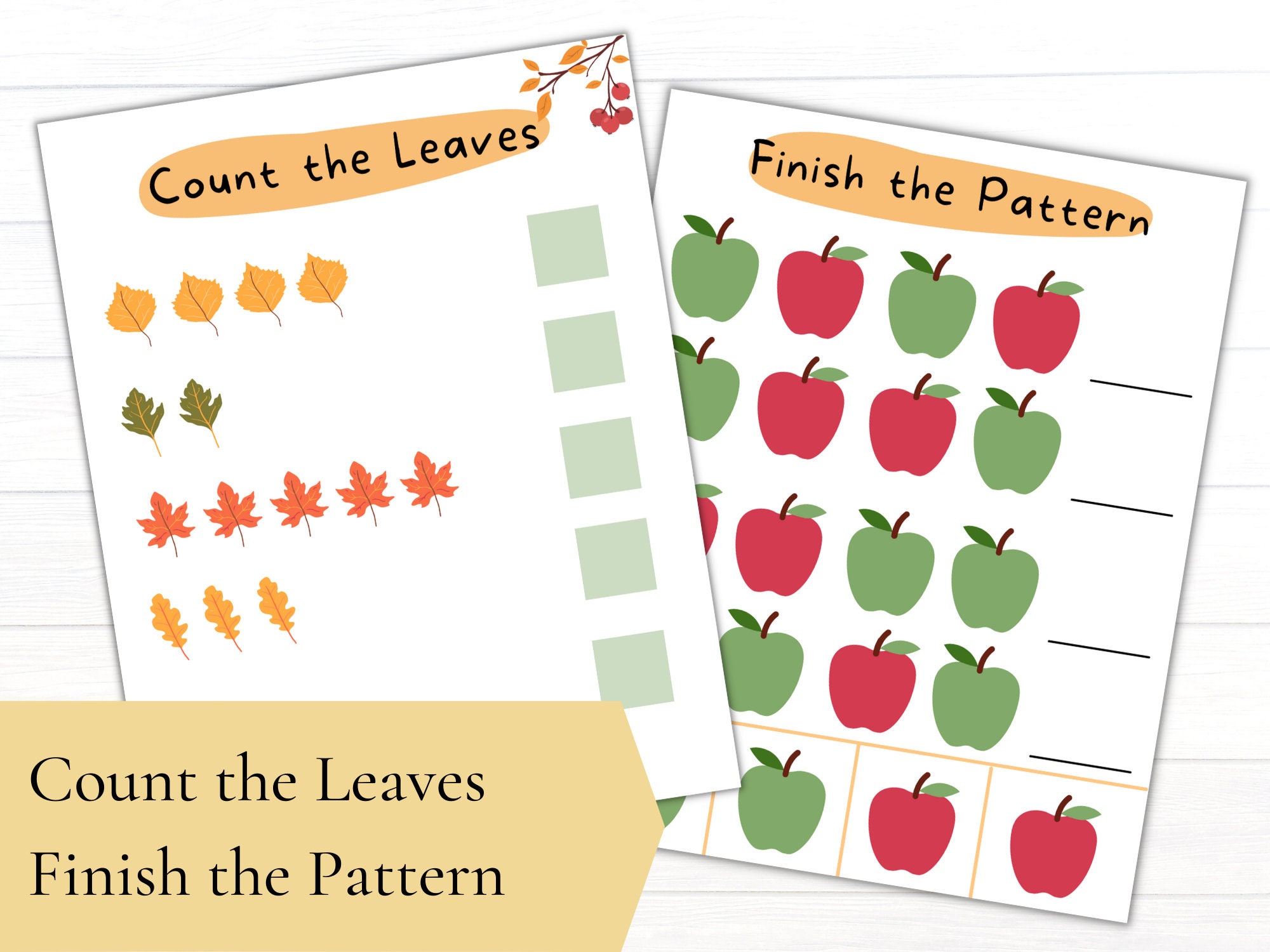Fall Activity Book Printable L Homeschool Printable Activities - Etsy