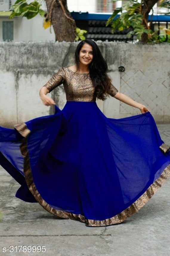 Buy Sky Blue Cotton Silk Casual Wear Zari Work Kurti Online From Wholesale  Salwar
