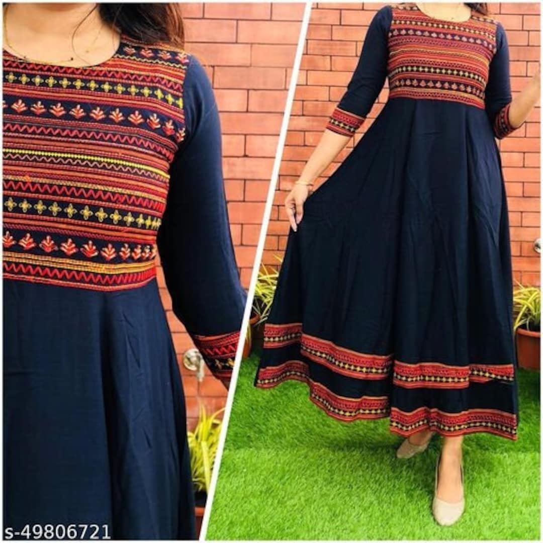 frock suit wali kurti