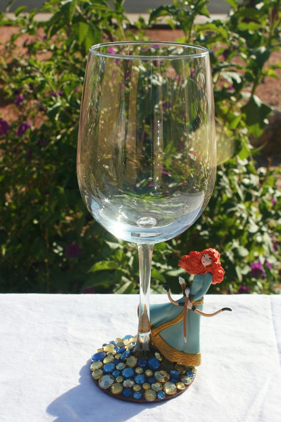 Download Free Brave Princess Wine Glass Etsy SVG Cut Files