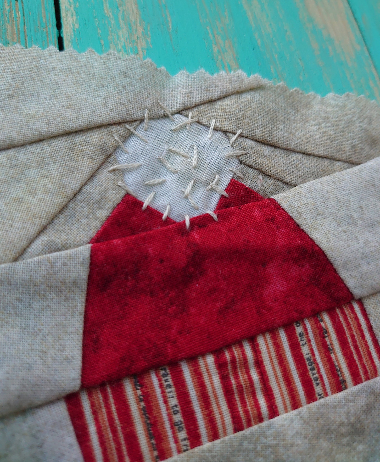 Santa Quilt Blocks Winter Quilt Blocks Christmas Quilt Etsy