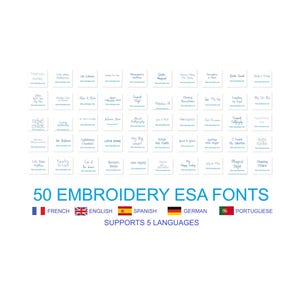 50 ESA Schriften Paket #P50003ESA (MHA)