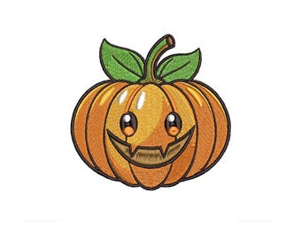 Pumpkin Embroidery Design