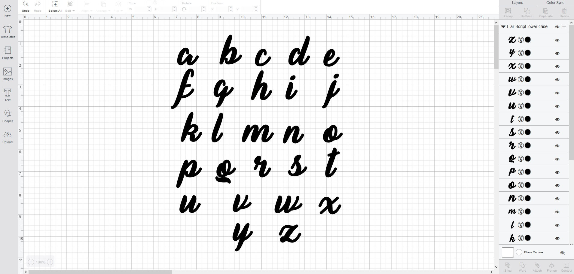 Liar Script Font Liar Script Font Svg/eps/dxf Alphabet Cutting Files (MHA) - Etsy