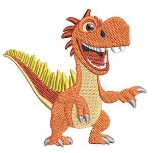Spinosaurus embroidery designs (file formats in pes, vp3, vip, xxx, hus, exp, dst, jef)