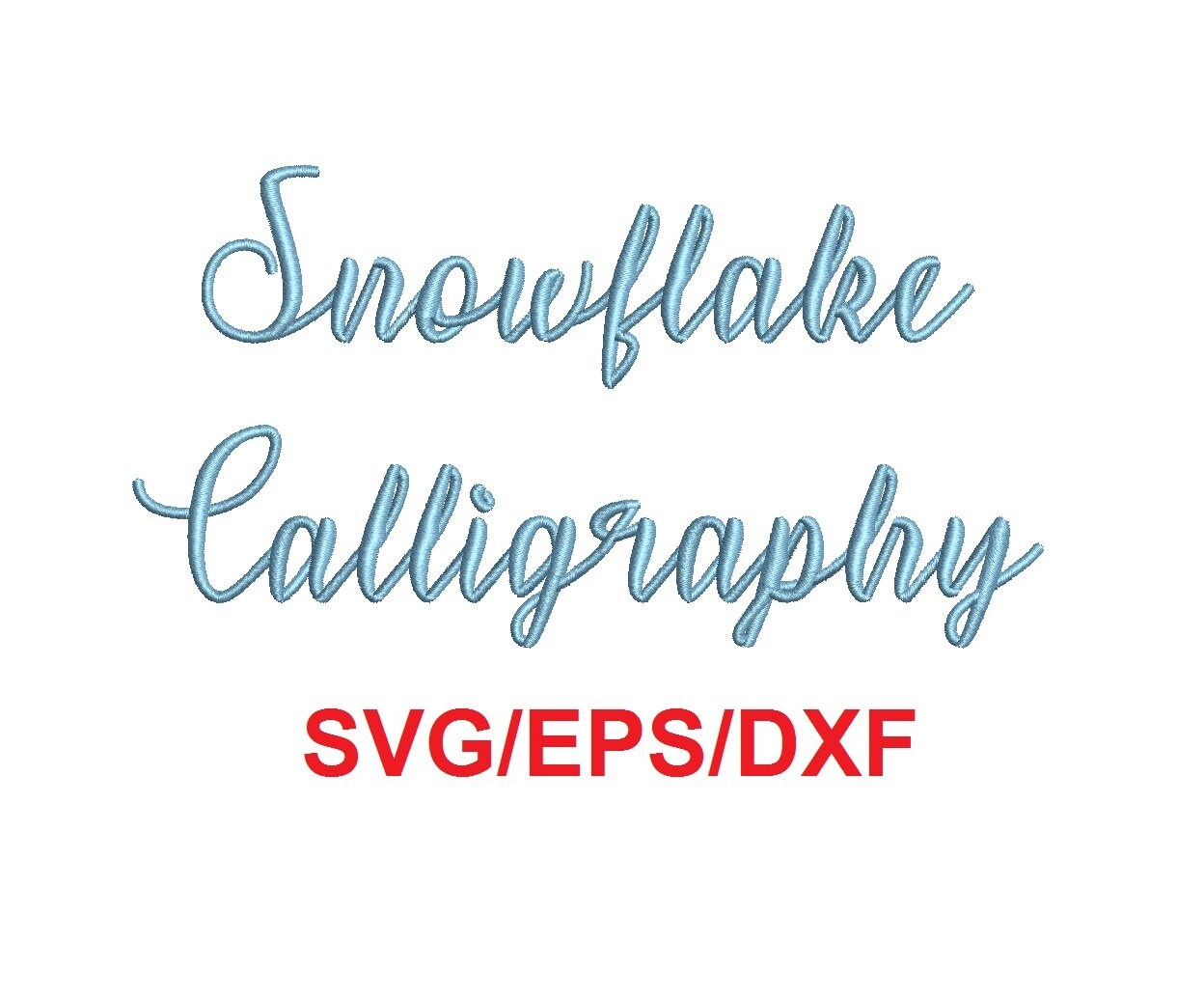 Download Snow Flake Calligraphy alphabet svg/eps/dxf cutting files ...