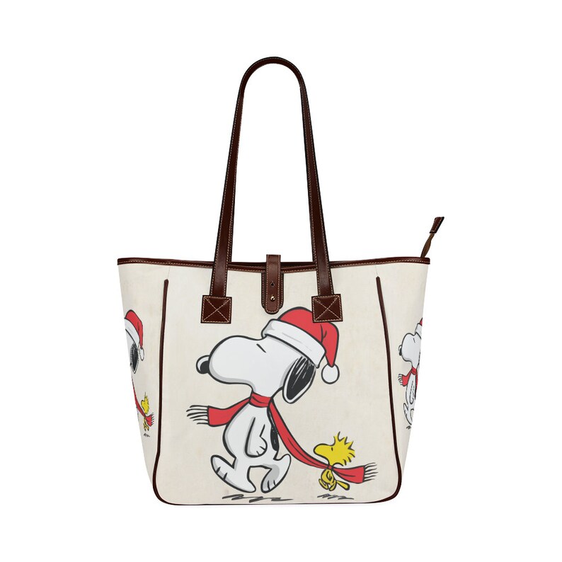 Snoopy Snoopy bag Handbag Women bag Snoopy lover Tote Bag Etsy