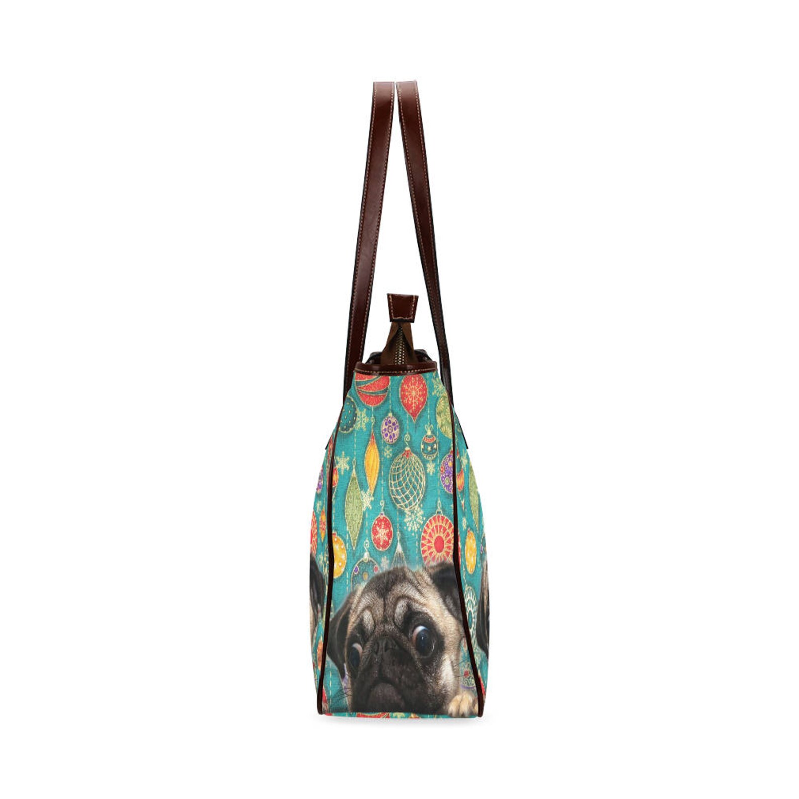 Pug perro Classic Tote Bag Etsy