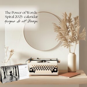 Desk Calendar 2025 Custom 12 Month Grid Calendar Premium Satin Paper