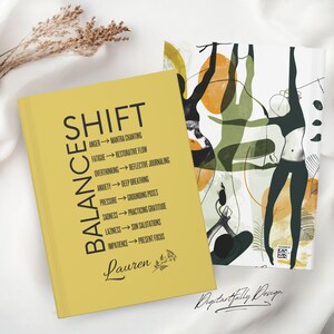 Conception IA Balance Shift | Carnet cartonné inspirant | Transformez vos émotions en actions positives