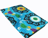 Stunning Suzani Kantha Quilt Handmade,Baby Quit,Bed-cover,Bedspread,Blanket,Coverlet,Kantha Quilt, 100 Cotton,Vintage Indian Art