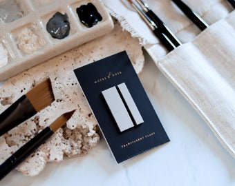 Transparent Page Flags | Neutrals Pastel Sticky tabs | Page markers | Planner Accessories | Studio Collection