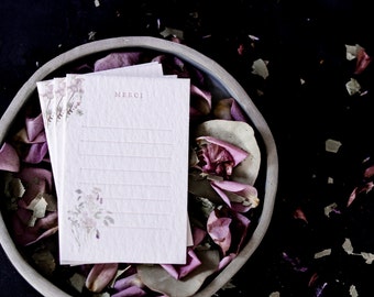 Letterpress Thank You Cards | Mini Greeting Card Set