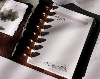 Iris Notes Grid Printed Planner Inserts | Agenda Note Pages