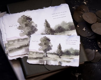 Dusk Meadow | Fine Art Print | Planner Dashboard | Journaling Card