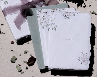 Merci | Greeting Card Set | Thank You Cards