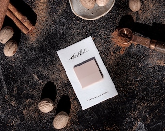 Transparent Square Sticky Notes | Neutral Pastel Dainty Aesthetic