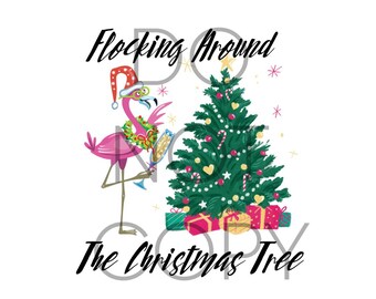 Reuniéndose alrededor del árbol de Navidad PNG