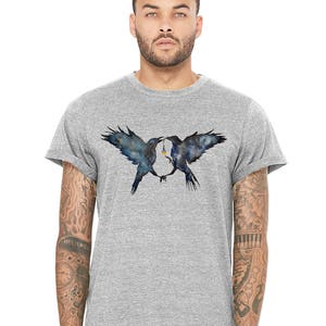 Magic Ravens Unisex T-shirt shamanic Crow Elixir Potion Galaxy ...