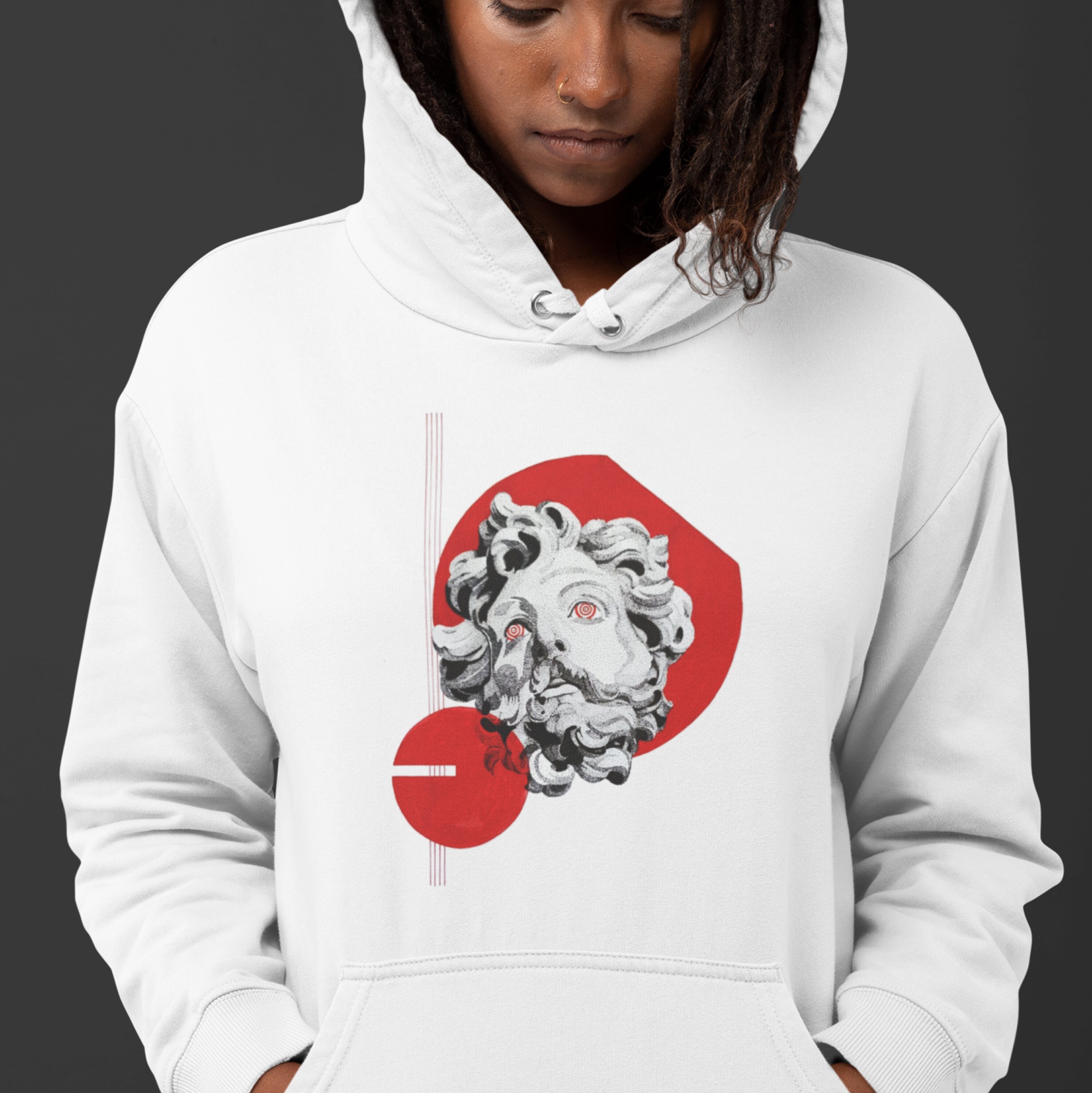 Ziddi Prints - Hypnotised Oversize Sweatshirt main image 1