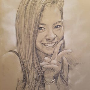 Custom sketch, custom pencil sketch,portrait from photo,pencil sketch