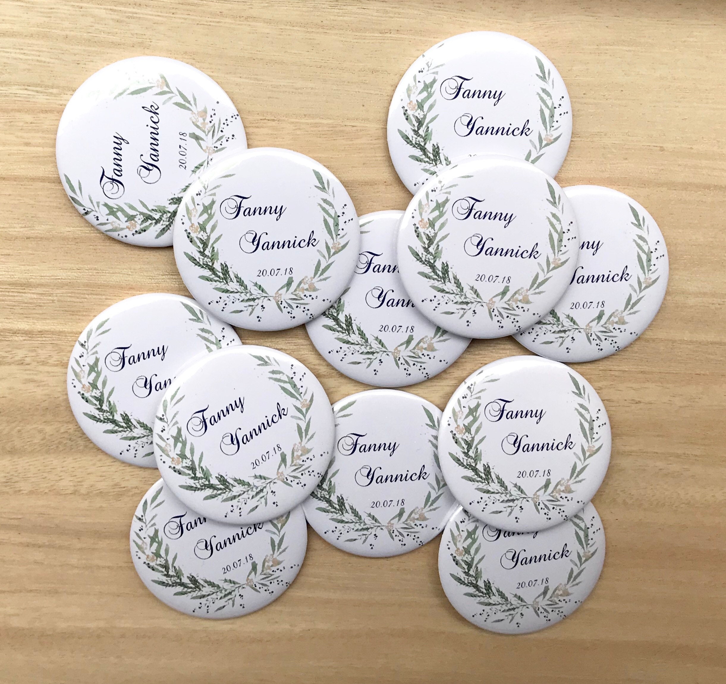 mariage cadeau mariage cadeaux invités aimant Etsy