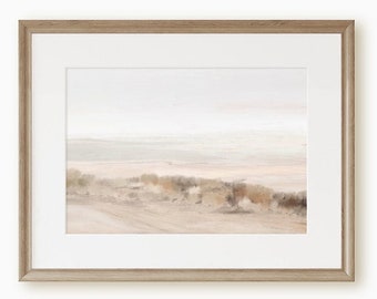 Coastal Farmhouse Art, Earth Tone Wall Art, Vintage Art Inspired Printable, Neutral Beach Print,